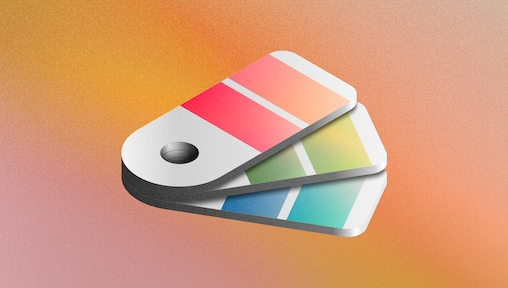 An image of a color tokens swatch in Sketch